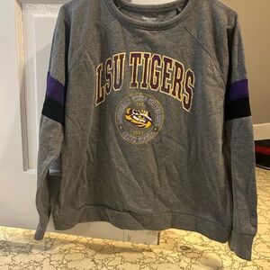 LSU Tigers Gray Sweatshirt